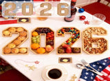 Wooden 2026 Party Supplies Charcuterie Numbers Fillable Decoration,2026 Graduation Fillable V1189-LWWAL-20260401-07300