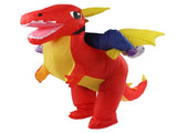 Inflatable Costume Dinosaur Riding Funny Costume Riding Blow Up Costume For Indoor Outdoor Adult V1294-YM0521-3115230019711