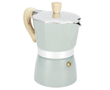 Stovetop Coffee Maker, Aluminum Moka Pot Kettle for Home Kitchen, 150ml V1263-JX-2994