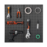 VEVOR Metal Pegboard Panels 812.8 x 406.4 mm 2 Panels Wall Organizer for Home V952-GJGBHSJS3216LHZQHV0