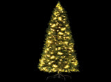Jingle Jollys 1.8M Pre-lit Christmas Tree 8 Mode Multi Colour 200 LED Light Xmas XM-TR-SLIM-6FT-MC