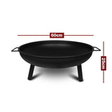 Portable Outdoor Fire Pit Fireplace Open Patio Heater Garden Plant Bowl Steel V610-FIRPI-IMG2428