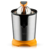 Electric Citrus Juicer with Stainless Steel Body and Dual-Color Press Arm Effortlessly Squeeze V1341-ZY-5L3VCSWE-BLACK