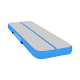 Powertrain Airtrack 20cm Thick 4m x 2m Inflatable Gymnastics Tumbling Mat Air Track - Blue IFM-0402-GYBU