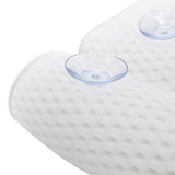 Bathtub Spa Pillow with 4D Air Mesh Technology and 7 Suction Cups, Helps Support Head, Back, V1192-AZ-W-12313