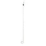 Downrod for Jhook Fan, 760 mm Size, White V1202-V1-CLIPDR760X21JWE