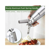 Cream Whipper Dispenser 250ml - Aluminium Canister and Decorating Nozzles V238-SUPDZ-40165356339280