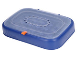 24 Eggs Containers ABS Egg Tray Storage Box Refrigerator Organizer Bins with Breathable VentsDark V1294-YM0523-3113210304213
