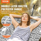 Two Person Hammock with Included Heavy Duty 480lb Capacity, Double Hammock with 12 FT Steel V952-HFDCHBSXHWTXK34ZTV0