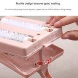 Winter Cleaning Kit White Wireless Dust Mite Vacuum and Purple Double Roller Carpet Brush Combo - UV V888-ELOSUNG53530