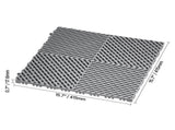 Interlocking Drainage Mat, 41.5 x 41.5 cm Modular Interlocking Cushion, 24 Pcs Splicing Drainage V952-CKPSD157157IYIV1HV0