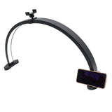 LED Desk Half Moon Light Black 3 Color Modes 10 Brightness Levels 28 Inch Professional Nail Desk V1294-YM0901-3119250063313
