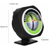 4X4 Inclinometer, Car Inclinometer, Outdoor Auto Mini Compact Compass Luminous LED Car Compass Angle V1188-MS-227-0506