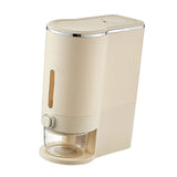 Rice Storage Box Large Capacity Perfect Sealing Moisture Resistant Press Type Kitchen Rice Dispenser V1294-YM0901-3118240036311