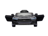 Kids Ride On Car 12V Licensed Ford Electric Toy with Remote Control Horn Music 97x61cm Black RCAR-MSTG-LS-BK