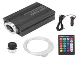 LED Fiber Optic Lamp Mobile Phone Bluetooth App Remote Control RGBW Fiber Optic Light for Home Party V1294-YM0716-3119220096812