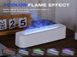 aromatherapy essential oil diffuser, humidifier, 400ml, full-color LED lights, timer auto shut-off, V1347-730-42229-WHT-D