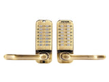Mechanical Keyless Entry Door Lock, 14 Key Mechanical Door Lock, Mechanical Keypad Door Lock with V952-JXMMSQRSSZMM8DYARV0