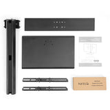 Kanto TTS100 Height Adjustable and Swivelling Tabletop TV Stand for 37" - 75" TVs V398-KO-TTS100