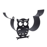 Owl Toilet Rolls Tissue Paper Storage Rack Wall Mounted Holder Dispenser Metal Organizer Bathroom V1294-YM0901-3112240054611