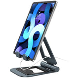 mbeat Stage S4 Mobile Phone and Tablet Stand Optimised Comfort Space Saving Portability Material V1202-V2-OFMB-STD-S4GRY