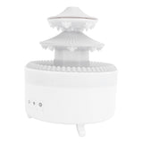 Raindrop Humidifier 350ml Aromatherapy Essential Oil Diffuser with Remote Control 7 Colors Ambient V1294-YM0901-3113240346811
