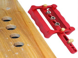 Self Centering Doweling Jig Borehole Locator with Scale Kit DIY Woodworking Tools V1294-YM0718-3111200303011