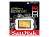 SanDisk 128GB Extreme CompactFlash Card with 120MB/s - SDCFXSB-128G V28-FFCSAN128GCFEB120