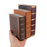 Resin Faux Book Stack Elegant European Style Decorative Prop 3 Pieces V1370-AZ4-17282
