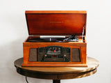 Crosley Lancaster Turntable With Bluetooth - Paprika V398-CR42D-PA
