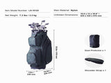 Golf Cart Bag with 14 Way Organizer Divider Top, 36 11 Pockets Premium Nylon Cart Bag, Durable Golf V952-TCB35YC10GJLC4OLOV0