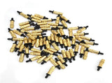 100PCS Single Hook Copper Atomizing Nozzle Drip Irrigation Sprayer Atomizing Sprinkler for 4/7 Hose V1294-YM0901-3111210182911