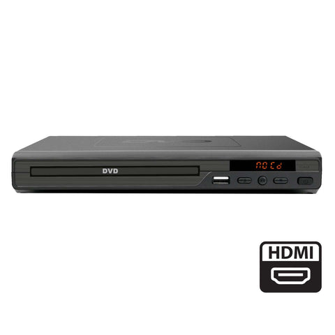 HDMI DVD Player w/ Remote Control, Compact Size, 8 Languages V196-DVDHD3470