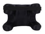Face Pillow Silk Fabric Memory Foam Soft Cushioning Ergonomic Beauty Pillow for Back Sleep Black V1294-YM0901-3117240292711