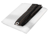 Transparent Tarp Cold Insulation Garden Rainproof Clear Poly Tarp Plant Cover Cloth 9.8 X 9.8ft V1294-YM0703-3111230141313