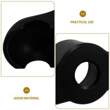 4-Pack Black Cycling Rocker Feet Adapters for Indoor Bike Trainer Stability and Enhanced Comfort V1369-AZ3-W-21647