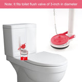 2 Pack Large 3-Inch Toilet Flapper with Toilet Handle Replacement Compatible with TOTOTHU004-CP Trip V1258-DP02-C-824