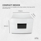 Orku 8L White Electric Towel Warmer UV Steriliser Cabinet Salon Heat Sanitiser V238-SUPDZ-31407905800272