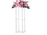 Wedding Flower Stand, 10PCS 80cm Column Flower Stand, Floral Stands with Acrylic Laminate, V952-HLHJLFT10J806TMWQ001V0