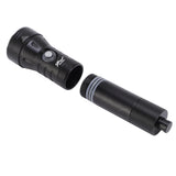 Diving Flashlight Aluminum Alloy IPX8 Rainproof 2000LM 5 Modes 100M Underwater Flashlight Dive Torch V1294-YM0901-3119250024211