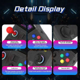 DC35V Retro Handheld Game Console, 3.5Inch IPS Screen Open Source Linux SystemTranslucent green V1300-DC35V-TRANSLUCENT-GREEN
