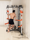 SmartFit C1 Max Multi Functional Cable Crossover Station 130kgs Pin Loaded Machine Multi Func V1025-717331801397