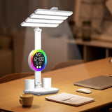 Dimmable Colorful Led Lights, Folding Smart Ambience Desk Rechargeable USB Led Display Reading V1366-AZ2-W-26347