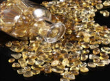 Khaki Crystal Shards Glass Gravel, Lightweight and Safe Aquarium Decor for Fish Tanks and Craft V1192-AZ-W-34241