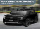 Kahuna Ford Ranger Electric Kids Ride On Car - Black CAR-FRD-707-BK