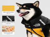 Yellow 2XL Size Dog Clothing Warm, Thickened Cotton Jacket for Autumn & Winter Waterproof Pet V888-ELOSUNG50012