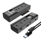Simplecom SA536 USB to M.2 and SATA 2-IN-1 Adapter for 2.5'/3.5' HDD & NVMe/SATA M.2 SSD with Power V1202-V2-CBSI-SA536