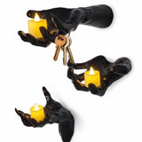 3Pcs Wall Mounted Creepy Hand Decoration, Indoor Halloween Decor, Resin Spooky Wall Mount for V1366-AZ2-W-15308