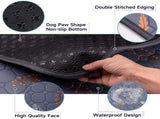 2-Pack Reusable Dog Urine Pads Dog Pee Pads Absorbent Dog Pads Dog Training Pads - Dark Gray / V1107-137-18436-DKG-48IN