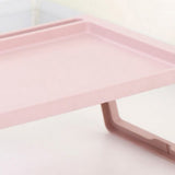 Laptop Bed Desk PP Folding Simple Downward Grooved Design Lap Desk Bed Table with Charging Hole for V1294-YM0716-3116220007014